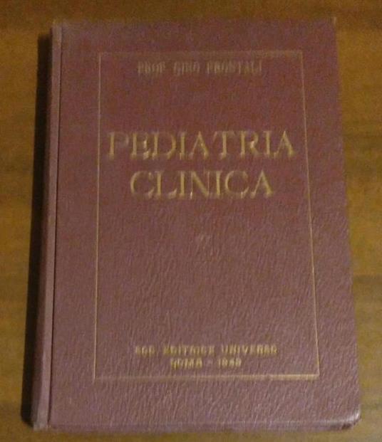 Pediatria Clinica - Gino Frontali - copertina