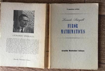 Furor Mathematicus - Leonardo Sinisgalli - copertina