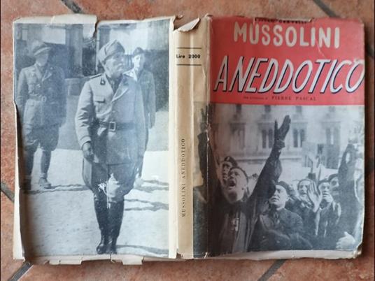 Mussolini Aneddotico - Asvero Gravelli - copertina