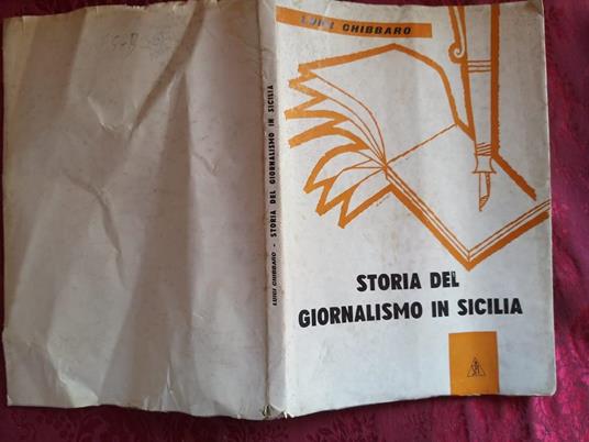 Storia del giornalismo in sicilia - Luigi Chibbaro - copertina