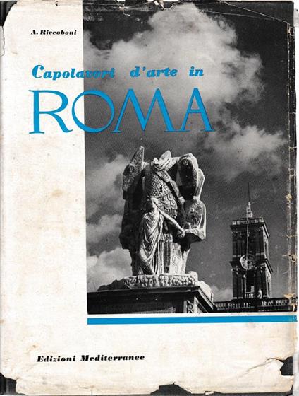 Capolavori d'arte in Roma - A. Riccoboni - copertina