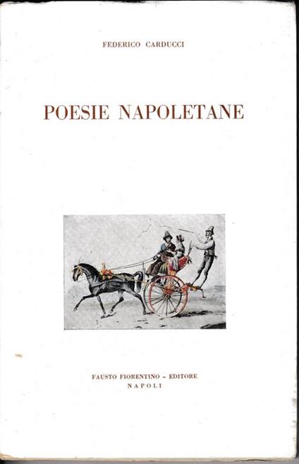 Poesie napoletane - Federico Carducci - copertina
