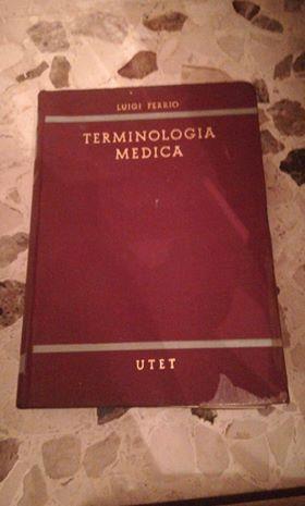 Terminologia medica - Luigi Ferrio - copertina