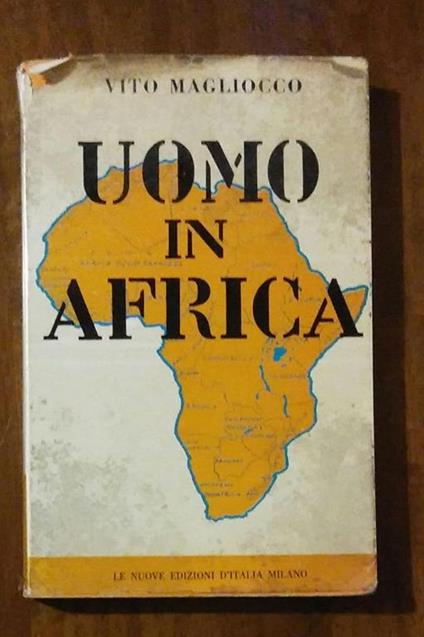 Uomo in Africa - Vito Magliocco - copertina