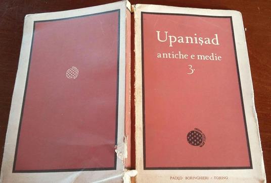 Upanisad antiche e medie 3 - copertina