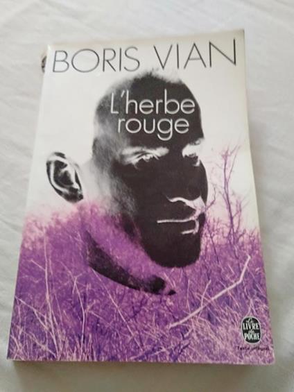 L herbe rouge - Boris Vian - copertina