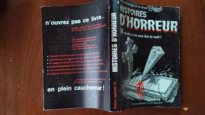 Histoires d'horreur - copertina