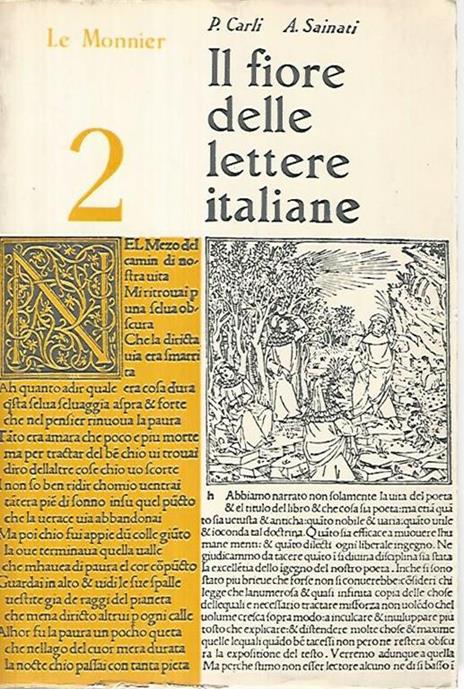 Il fiore delle lettere italiane 2 - Plinio Carli - copertina