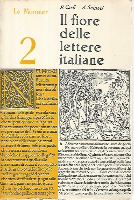 Il fiore delle lettere italiane 2 - Plinio Carli - copertina