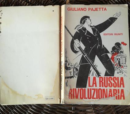 La Russia rivoluzionaria - Giuliano Pajetta - copertina