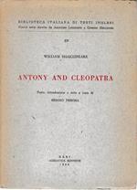 Antony and Cleopatra