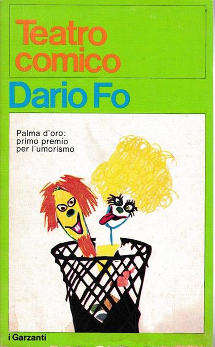 Teatro comico - Dario Fo - copertina