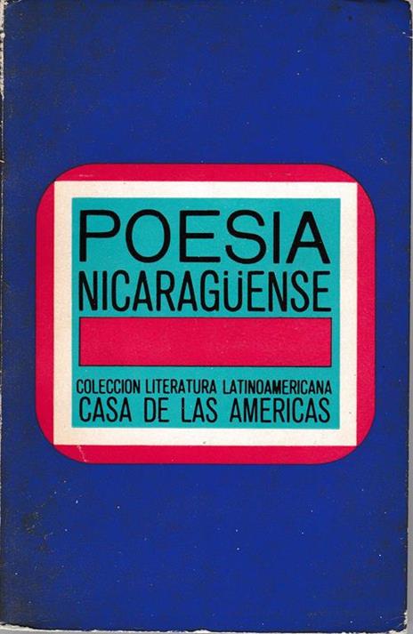 Poesia nicaraguense - Ernesto Cardenal - copertina