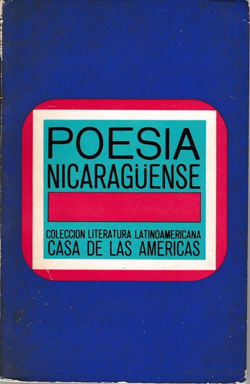 Poesia nicaraguense - Ernesto Cardenal - copertina