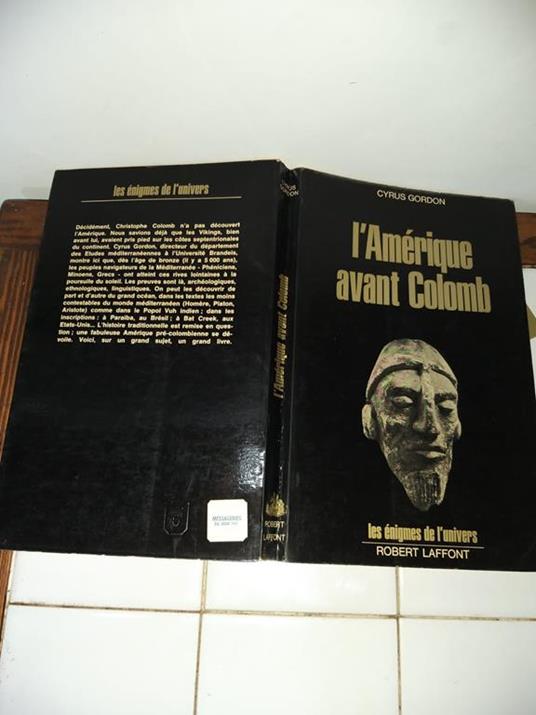 L' Amerique avant Colomb - Cyrus Gordon - copertina