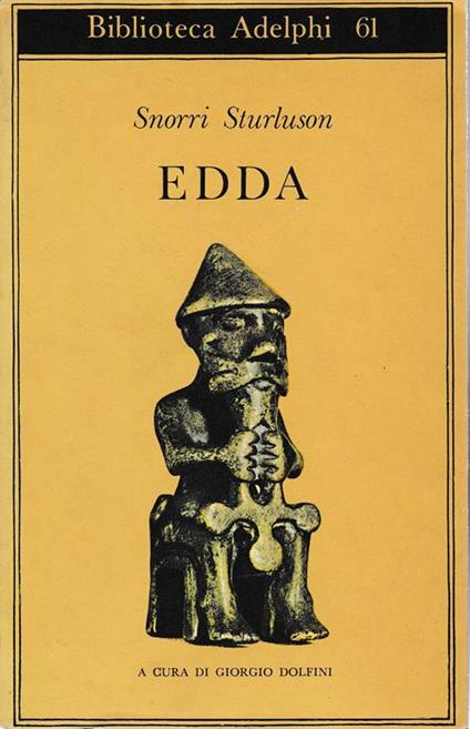Edda - Sturluson Snorri - copertina