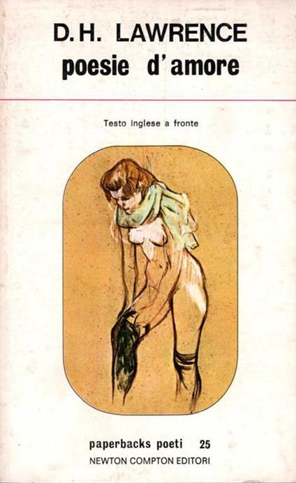 Poesie d'amore. Testo inglese a fronte - David Herbert Lawrence - copertina