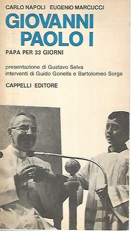 Giovanni Paolo I - Carlo Napoli - copertina