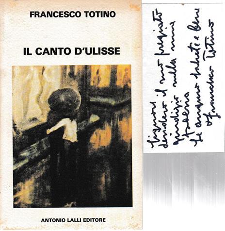 Il canto d'Ulisse - F. Totino - copertina