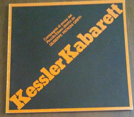 Kesslerkabarett - Giuseppe Patroni Griffi - copertina