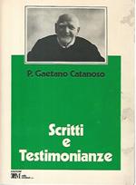 Scritti e testimonianze