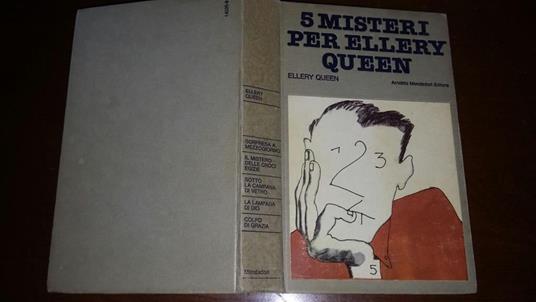 5 Misteri Per Ellery Queen - Ellery Queen - copertina
