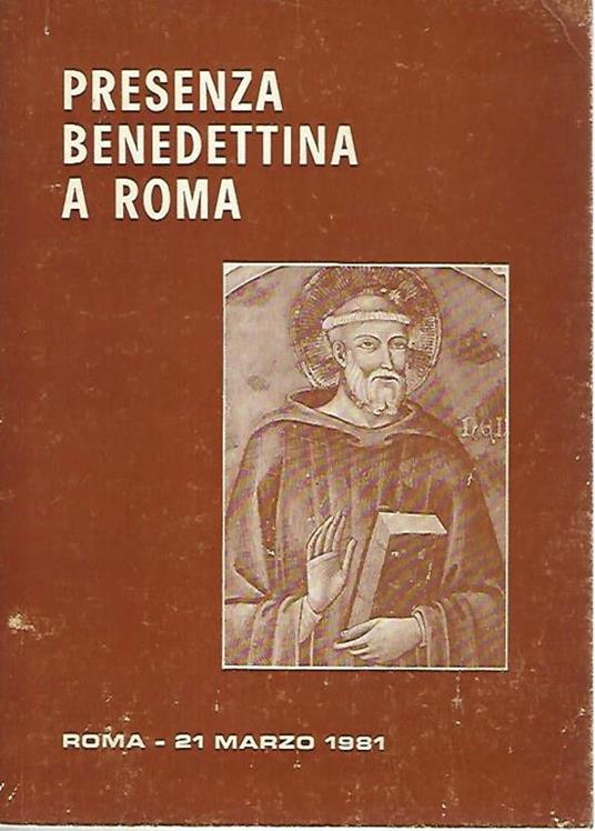 Presenza benedettina a Roma - copertina