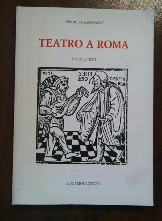 Teatro A Roma - Fabrizio Bonanni - copertina