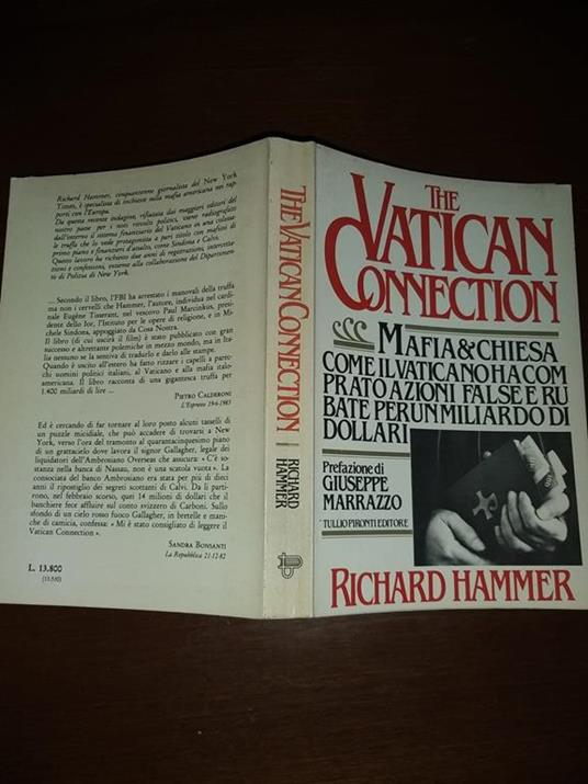 The Vatican Connection - Richard Hammer - copertina