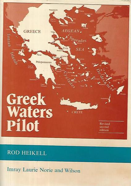 Greek waters pilot - Rod Heikell - copertina