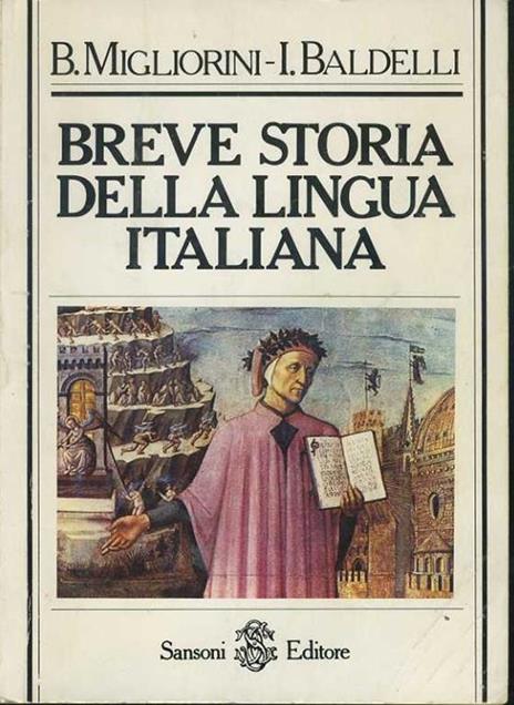 Breve storia della lingua italiana - Barbara Migliorini - copertina