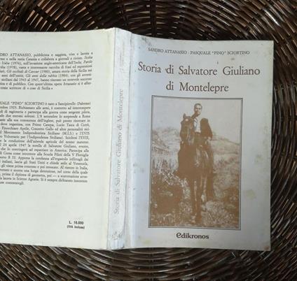 Storia di Salvatore Giuliano di Montelepre - copertina