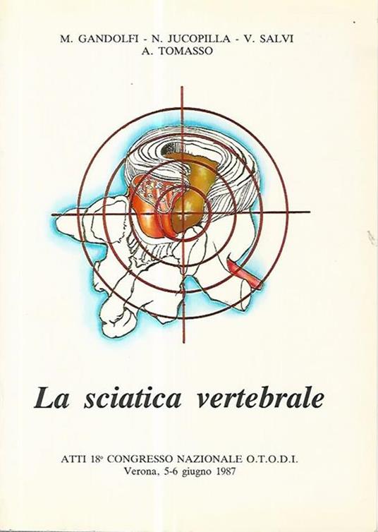 La sciatica vertebrale - M. Gandolfi - copertina