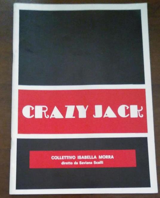 Crazy Jack - Ugo Gregoretti - copertina