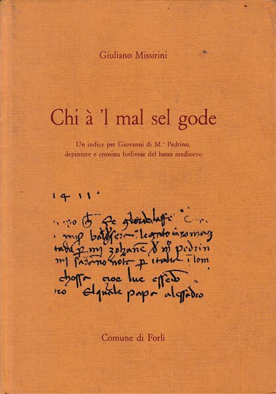 Chi à 'l mal sel gode - G. Missirini - copertina