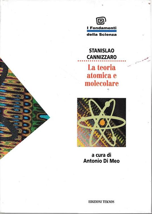 La teoria atomica e molecolare - S. Cannizzari - copertina