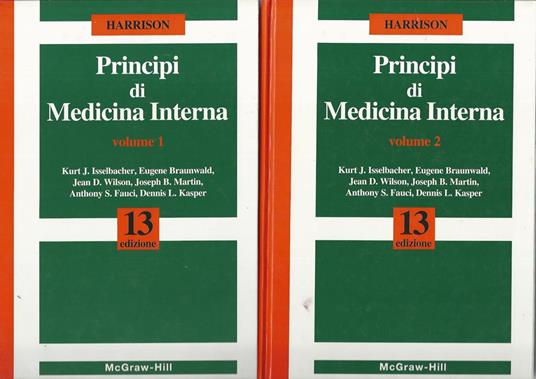 Principi di medicina interna. Volumi 1-2 - Harrison - copertina