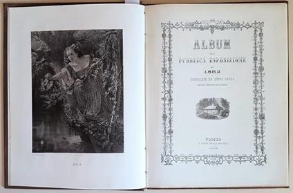 Album Della Pubblica Esposizione Del 1862 Di: Compilato Da Luigi Rocca - copertina