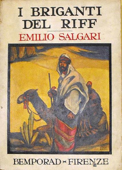 I briganti del Riff - Emilio Salgari - copertina