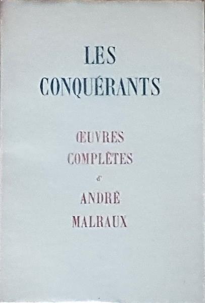 Les Conquerants - André Malraux - copertina