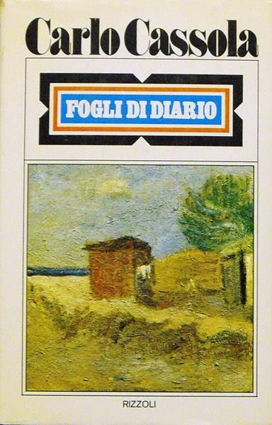 Fogli di diario - Carlo Cassola - copertina