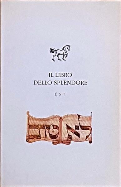 Il libro dello splendore - copertina