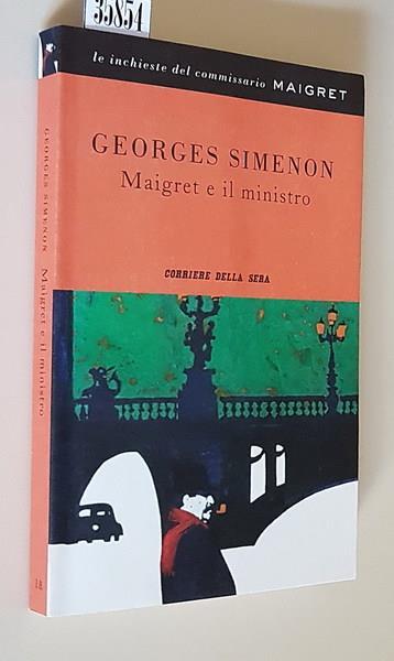 Maigret e il ministro - Georges Simenon - Libro Usato - RCS Quotidiani 