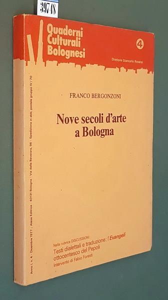 Nove secoli d'arte a Bologna - Franco Bergonzoni - copertina