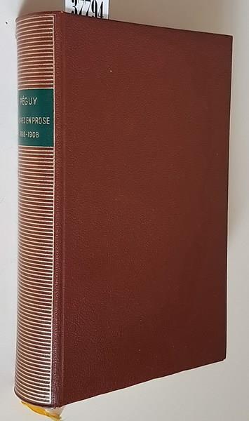 Oeuvres En Prose 1898-1908 - Charles Péguy - copertina