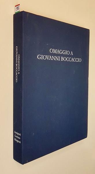 Omaggio A Giovanni Boccaccio Litografie Originali Di Pietro Annigoni, Renato Guttuso, Luciano Minguzzi - Vittore Branca - copertina