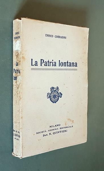 La Patria Lontana - Enrico Corradini - copertina