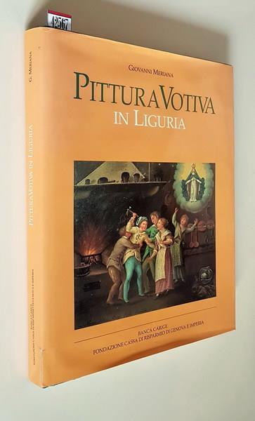 Pittura votiva in Liguria - Giovanni Meriana - copertina