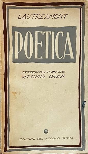 Poetica - copertina