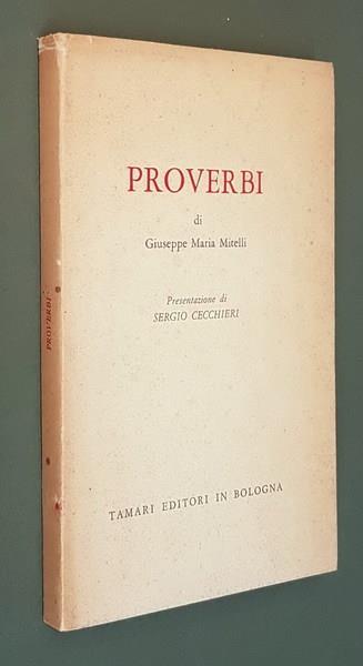 Proverbi Di Giuseppe Maria Mitelli Di: Presentazione Di Sergio Cecchieri - copertina